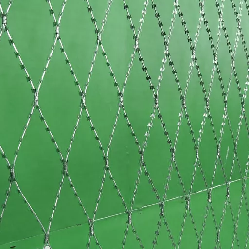 Egoza razor mesh for territory protection and fence construction